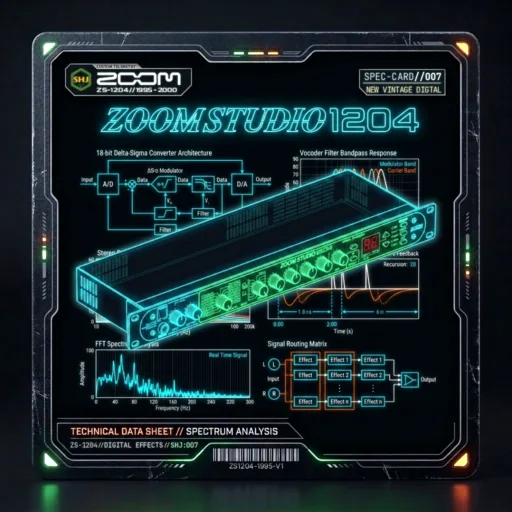 Zoom Studio 1204 JDM Spec Card